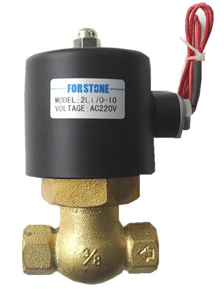 Buy cheap AC 220V 3/4 Inch Brass Electric Solenoid Valve For Hot Water NC from wholesalers