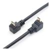 Buy cheap 90 Degree Up Angle to Up Angle Data Charging Micro USB Cable from wholesalers