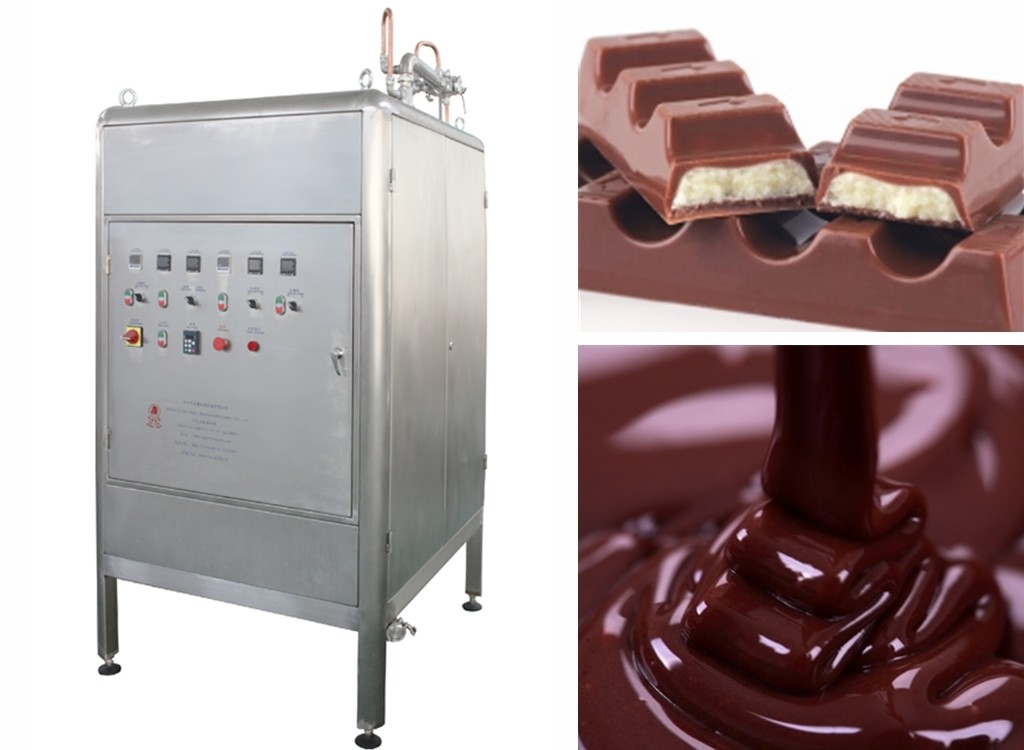 High Quality Chocolate Tempering Machine Automatic 250kg/Hour