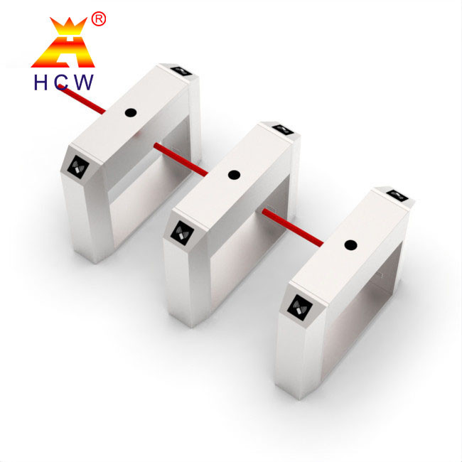 Three Arm Tripod Turnstile Gate RFID Access Control System Semi Automatic