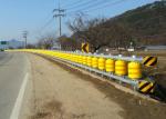 Highway Crash Cushion Barrier Safety Roller Fence For Fork Road