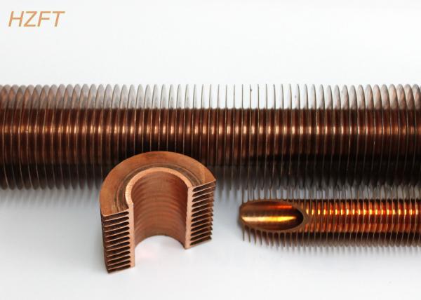 Buy cheap Cupro Nickel Heat Exchanger Fin Tube for Domestic Condensing Boiler 10MM Fin Height from wholesalers