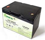 12V 105Ah LiFePO4 Battery Pack with Heating System – OEM Deep Cycle, 5000+