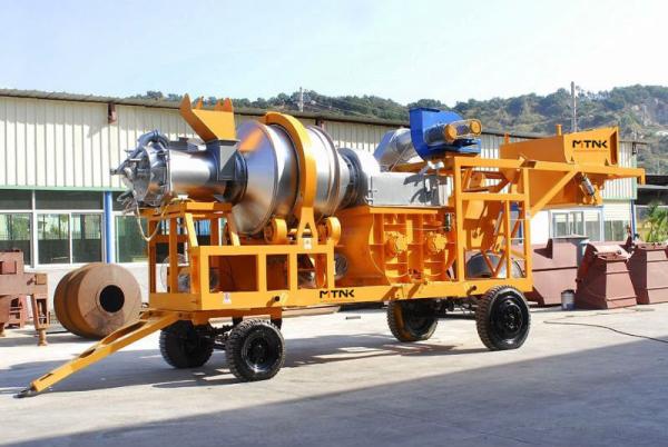 LQY-20 Mobile Asphalt Mixing Plant For Asphalt Driveway Paving Mobile Asphalt