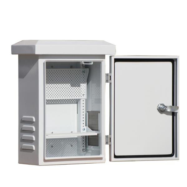 Buy cheap Galvanized Steel Electrical Enclosure Cctv Power Supply Distribution Box White Coating from wholesalers