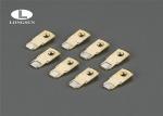 Spring Contact Metal Stamping Components Brass For Thermal Controller