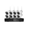 Buy cheap H.264 Outdoor CCTV System 8CH , 8CH Full HD Wifi NVR Kit Night Vision 3.6mm Lens from wholesalers