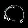 Buy cheap Two Hearts Design Silver Cubic Zirconia Bracelet For Young Ladies from wholesalers