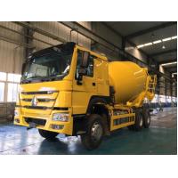 Buy cheap 8L Concrete Construction Equipment / 9m3 Concrete Mixer Truck With Pump Self - product