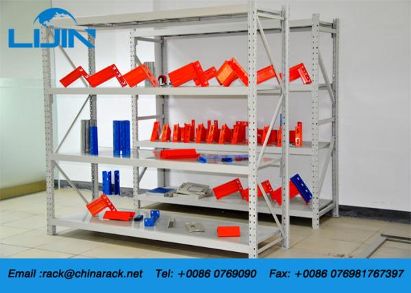 Buy cheap Powder Coated Finish Industrial Steel Shelving 50-300 Kg / Beam Level from wholesalers