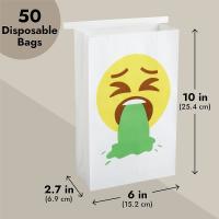 Buy cheap Paper Disposable Vomit Bags for Car Motion Sickness, Barf, Throw Up, Puke for product