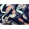 Buy cheap Eco Friendly Sports Bra Wicking Fabric , Paisley Printed Breathable Underwear Fabric from wholesalers