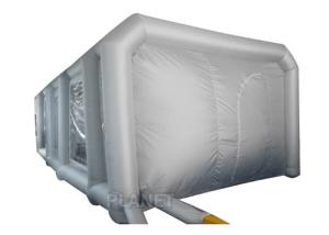 Wholesale Customized Inflatable Spray Booth , Inflatable Car Garage Tent Sliver Color from china suppliers
