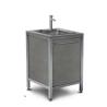 Buy cheap Full Stainless Steel Modular Kitchen Cabinets BBQ Pizza Oven from wholesalers