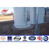 Buy cheap Round 100 ft Multi - Platform Mono Pole Tower , Self- Supporting Steel Lattice Tower from wholesalers