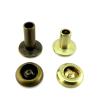 Buy cheap Connection Function Custom Brass Flat Head Semi Tubular Rivet for Handbags Leather from wholesalers