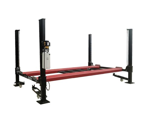 Buy cheap Hydraulic Driven 9000 Lb 4 Post Car Lift Four Post Vehicle Lift Lifting Time 60sec from wholesalers