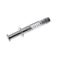 Buy cheap Medical Grade 1ml Luer Lock Glass Syringe Metal Plunger product