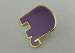 Elephone imitation hard enamel Brass die stamped Gold plating Lapel Pin