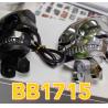 Buy cheap Silver Skull Style White Yellow 2 LED Motorcycle Exterior Spotlights from wholesalers