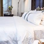 Wholesale luxury dobby duvet cover sets king queen for hotel bedding sets