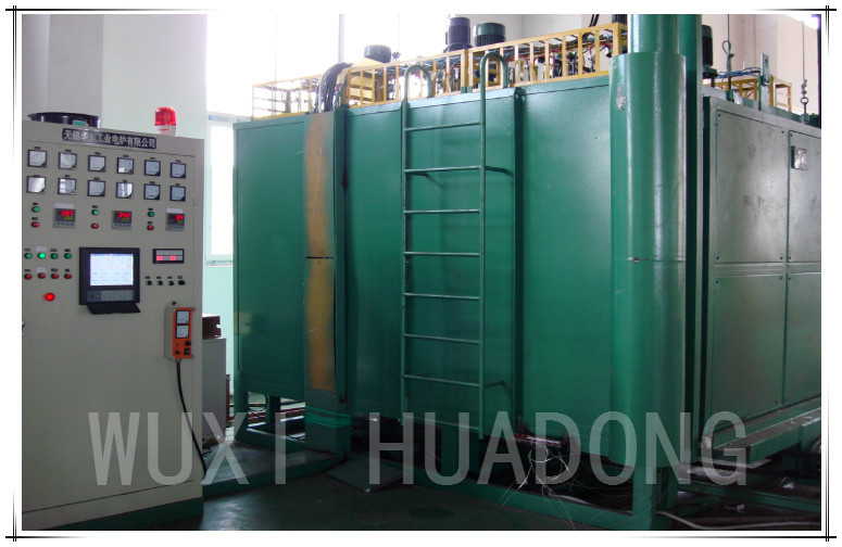5T Copper Bar Bogie Hearth Furnace , Bright Vacuum Annealing Furnace