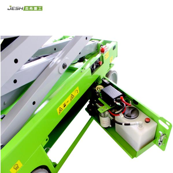 Buy cheap Electrophoretic Coating 8m Scissor Elevating Work Platform from wholesalers