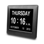 American Lifetime, Newest Version Updated Memory Loss Digital Calendar Day Clock