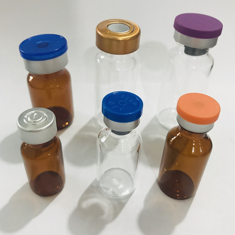 OEM ODM Amber Glass Vial 3ml Borosilicate Vials