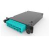 Buy cheap Data Center Rack 1u Fiber Enclosure , High Density MPO LC 96 Ports Fiber Optic Wall Box from wholesalers