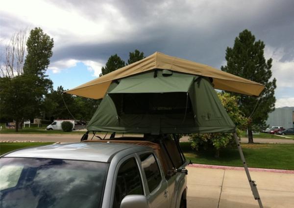 Buy cheap Aluminum Pole 4 Man Roof Top Tent , Kukenam Truck Mounted Tent Anti UV from wholesalers