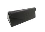 Triangle Folding Glasses PU Leather Case Sunglasses Protector Holder Box Cover