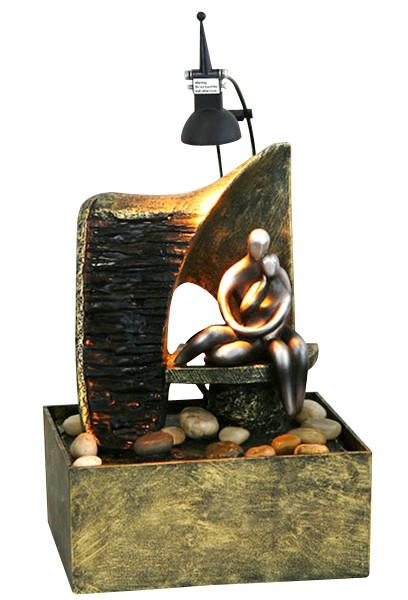 Buy cheap Modern 10" Drama Table Top Water Fountain Desktop Water Fountain With Mini Sportlight from wholesalers