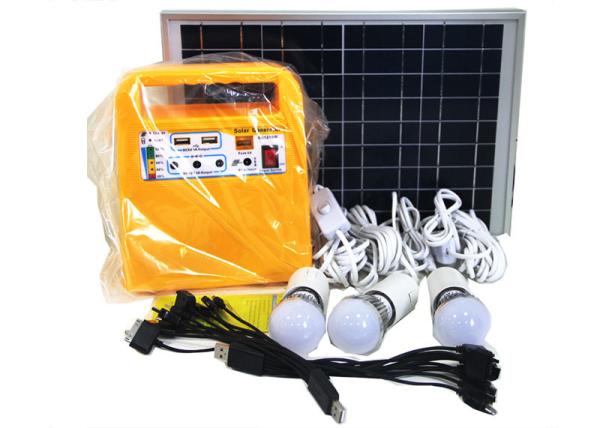 Buy cheap Clean Energy Solar Powered Lights High Power 10W 18V Polycrystalline Yellow Color from wholesalers