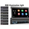 Buy cheap Video Single Din Car Stereo 6RCA Rear Camera Retractable Single Din Touch Screen from wholesalers