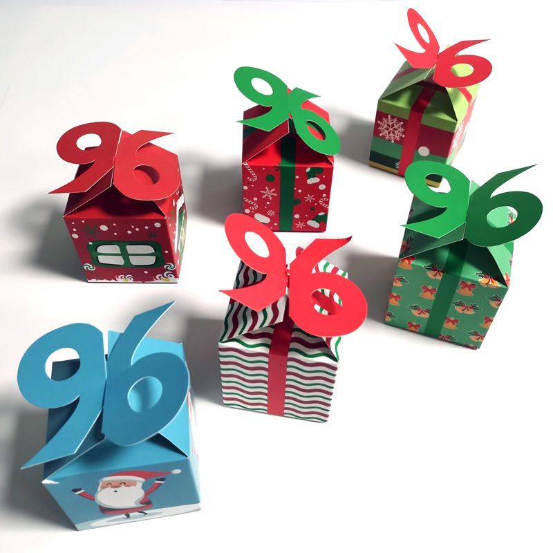 House Shaped Elegant Gold and Silver Hot Stamping Gift Packaging Paper Box