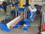 Rain Pipe Spout Gutter Rolling Machine 0.3-0.7mm Galvanized Steel Coil