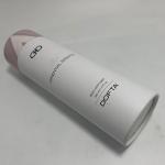White Color Cardboard Round Flower Boxes Cylindrical Gift Box Art Paper