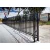 Buy cheap Welding / Assembling Garrison Fence Panels Crimped Spear Pressed Fence from wholesalers