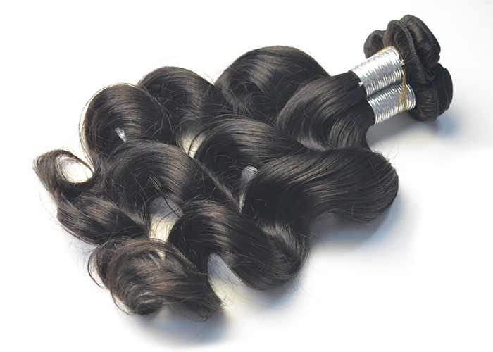 Loose Wave Virgin Peruvian Hair Extensions Natural Wave 20 Inch Peruvian Human Hair
