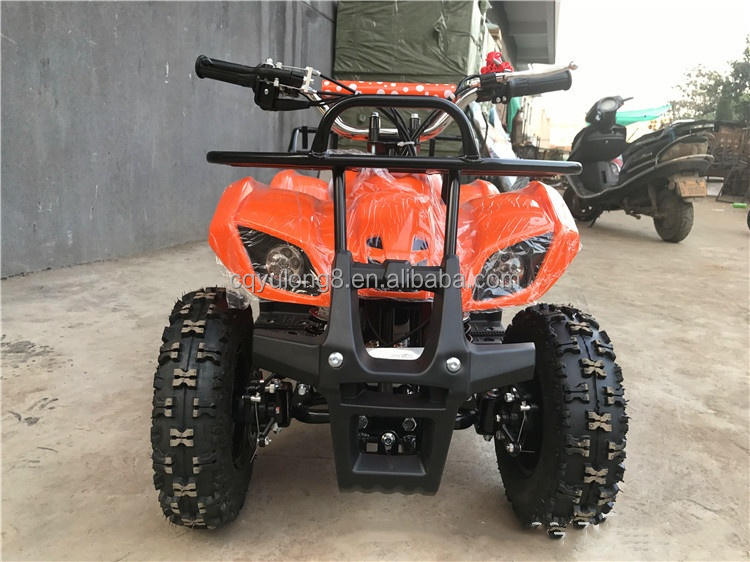 Beginner-Friendly 49cc Adult Electric and Pull Start ATV Quad Bike Kids MINI ATV