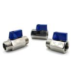 Stainless Steel 301/304/316 Mini Ball Valve Valved Design for Optimal Performanc