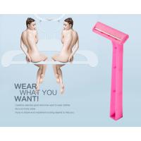 Buy cheap Custom Logo Single Blade Disposable Razor Pink Color Lubricating Strip With Aloe product