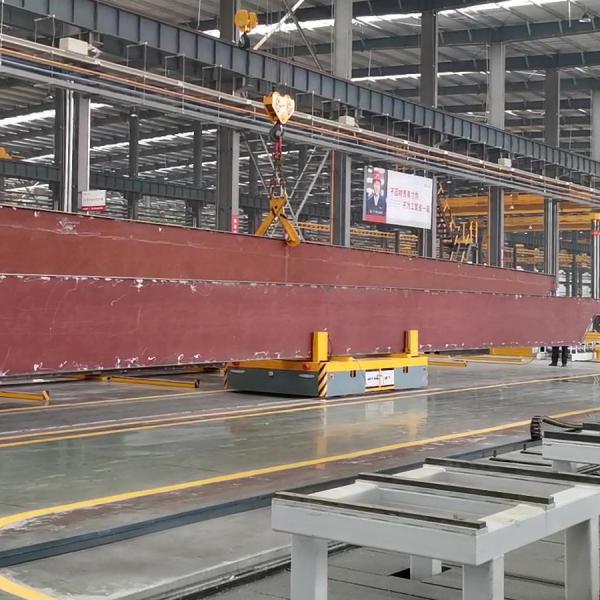 Buy cheap Yellow Color CE certificate 25 Tons Generator Set Electric Rail Transfer Trolley from wholesalers