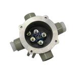 WF1 Explosion Proof Electrical Junction Box Die Casting Aluminum IP65 2 3
