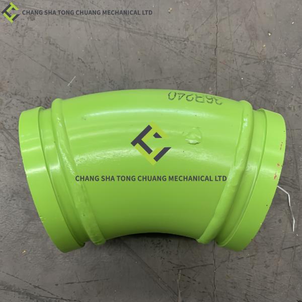 Double Layer Bending Pipe 125 * R240-36 Sany and Zoomlion Concrete Pump Truck