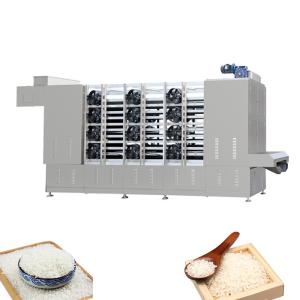 60kw Artificial Rice Processing Line Double Screw Extruder Multifunctional