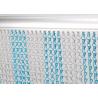 Buy cheap 2.0mm Blue Anodized Aluminum Chain Door Fly Screen Double Hook from wholesalers