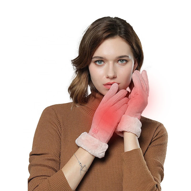 Thermal Electric Heated Gloves 55degrees Temperature For Camping OEM