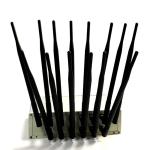 GPS Lojack 70W Mobile Phone Jammer 14 Bands 240VAC UHF VHF GSM 3G 4G 5G